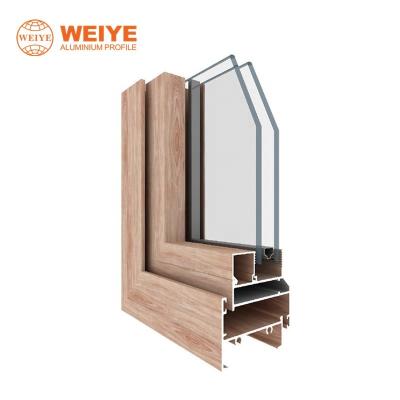 China Swing China wholesales 6063 t5 aluminum window and door profile for African market for sale