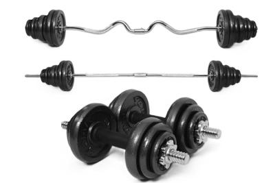 中国 Oem 55 Kgs Iron Cast Dumbbell Set For Fitness Gym Strength Training 販売のため