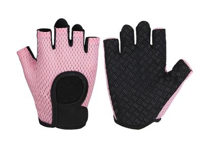 China Guantes de acondicionamiento físico Unisex Medio dedo Deportes Ciclismo Guantes de varios colores en venta