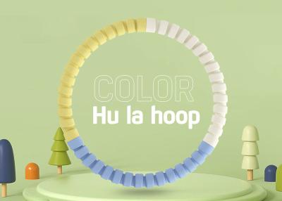 Cina Hula Hoop colorato di schiuma spessa e staccabile per bambini Esercizio fisico in vendita