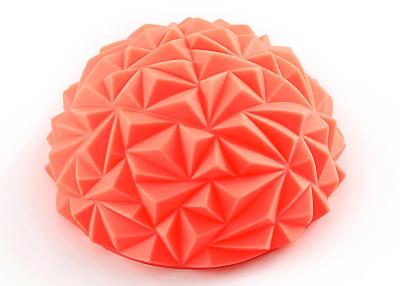 China Custom Colors Logo Gym Indoor Yoga Exercise Use Diamond Physical Massage Therapy Ball for sale