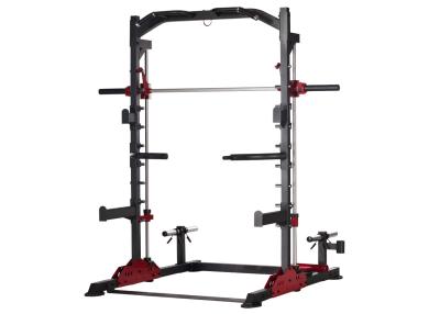 China Commercial professional adjustable Multi Function Station Squat Power Rack Cage for sale