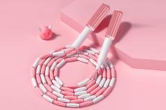 Jump Rope For Kids Segmented Soft Beaded Skipping Rope for Women Men