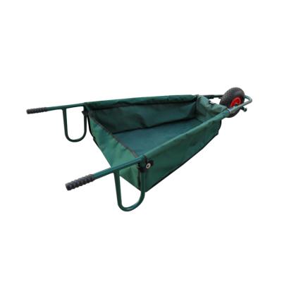 China Foldable Farm Wheelbarrow Unloader Wheelbarrow Garden Cart for sale