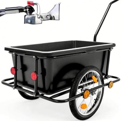 China Trailers Factory Bicycle Cargo Trailer Bike Cargo Storage Cart and Luggage Trailer for sale