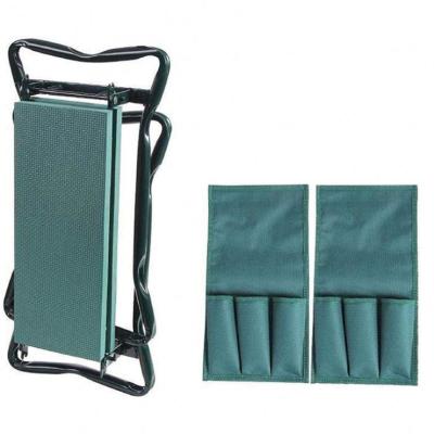 China Steel Pipe Garden Kneeler Metal Bench Folding Kneeler Seat Garden Kneeler for sale