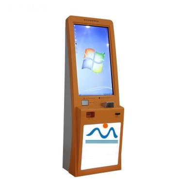 China Food Ordering Automatic Touch Screen Self-service Payment Terminal Kiosk Bill, QR Code, Cash Restaurant Payment Kiosk for sale