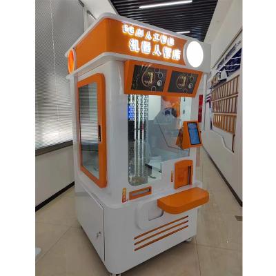 China Hotel Subway Station Shopping Mall Intelligent Robot Vending Machines Self-service Pizza and Hot Food Vending Machine for Rice for sale