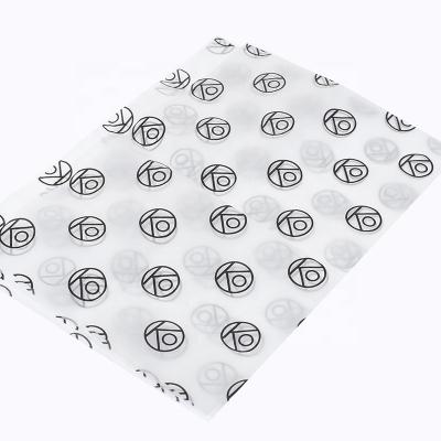 China Custom Logo Brand Name Tissue Paper Moisture Proof Stylish Printed Packaging And Promotions Wrapping Paper for sale