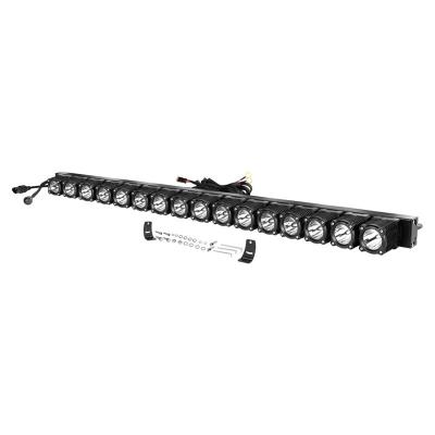 China Slim Spot Beam Auxiliary 42 In Led Light Bar Front Facing With Automobile Harness 42 Inch Length for sale