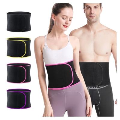 China Sports Customize Belt Adjustable Slimming Belt Slimming Fitness Waist Trainer Custom Belt for sale