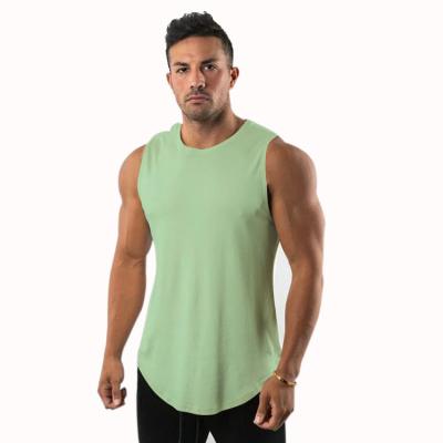 China Factory Wholesale Cotton ACTIVE STRETCH Wear Tank Top Sporty White Invest Running Men's Sleeveless Tracksuits Sport Wear for sale