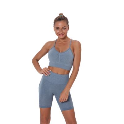 China 2022 New Breathable Factory Direct Sales Yoga Two Piece Set With Good Product Quality for sale