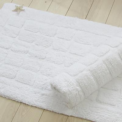 China Manufacturer Customized Hotel Five Star Cotton Long Hair Mat Non-slip To Increase Thickening Bathroom Absorbent Mat Anti-slip Mat for sale