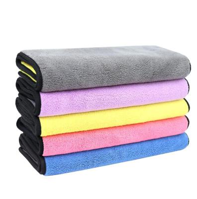 China Viable Custom Car Microfiber Towels Microfiber Towel Wash Station Microfiber Towel Wash Auto Cleaning Cloth for sale