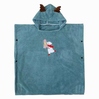 China Long Lasting Professional Manufacture Cheap Children's Antler Coat Kids Towel for sale