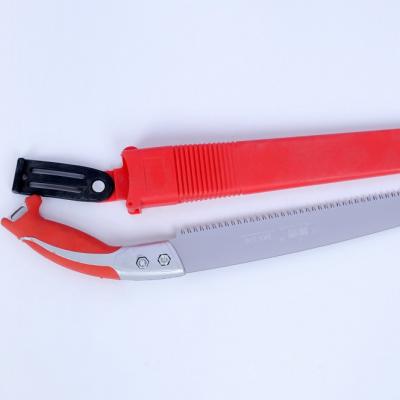 China High Quality Garden Tools Taiwan Wood Cutting Sk5 Blade Pruning Saw Fruit Tree Garden Pruner Single Hand Saw for sale