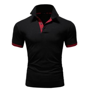 China Summer Men's Pure Cotton Business Anti-Wrinkle Polo Shirt Large Size Relaxed Breathable Quick Dry wholesale in china factory for sale