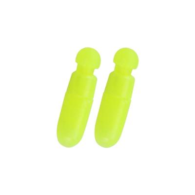 China MINGDIO Plastic Carp Fishing End Terminal Extended Buffer Beads YELLOW GREEN FISHING TACKLES for sale