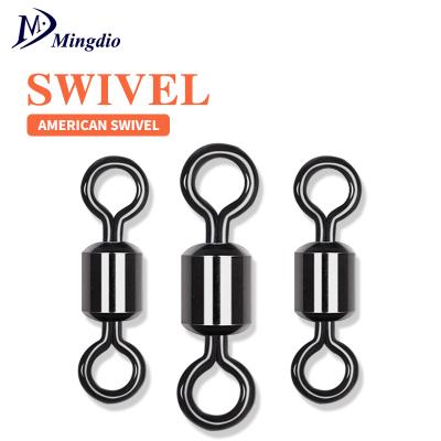 China High Quality American Fishing Swivels Swivel Connector Fishing Tackle Rolling Fishing Accessories for sale