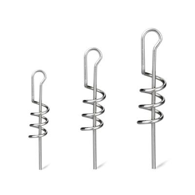 China Snap Hook Fishing Tackle Accessories Stainless Steel Tackle Tools Fishing Connector Accessories Tackle Hooks Fishing Centering Pins for sale