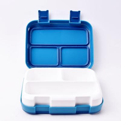 China commercial quality bpa viable food freshness preservation tiffin bento lunch box microwave free locking insulated kids plastic kids for sale