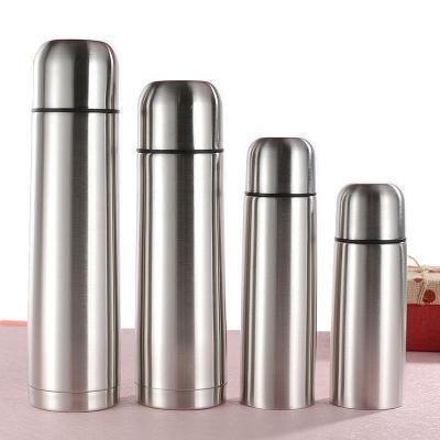 China Custom hot sale viable with logo metal stainless steel termo drinking water bottle 350/500/750/1000ml capacity insulated vacuum flasks for sale