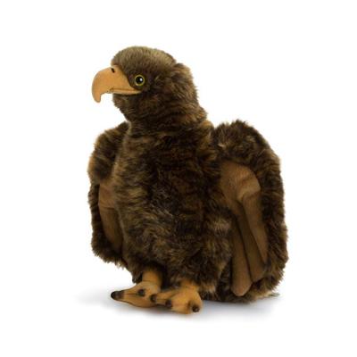 China Custom Made Large Golden Bald Eagle Plush Stuffed Animal Toy Manufacture for sale