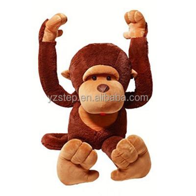 China Hanging Gorilla Big Plush Toy Plush Monkeys Big Plush Stuffed Animals for sale