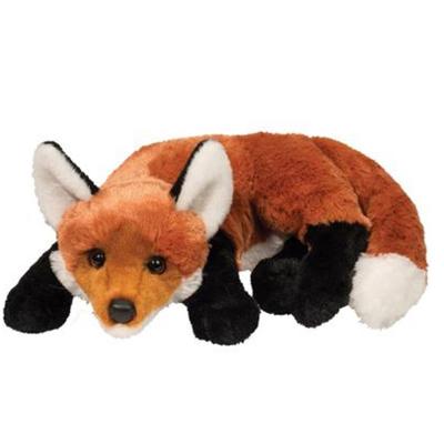 China Plush Stuffed Plush Big Red Fox Doll Stuffed Fox Plush Toy For Baby for sale