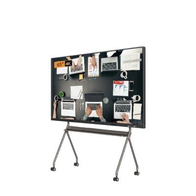 China Teaching/Meeting Education Equipment DQ 55 65 75 86 98 110 Inch IR Touch Screen Electronic Smart Panel Cheap Interactive Whiteboard for sale