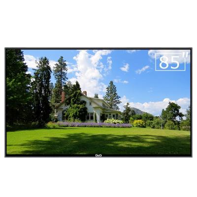 China New Model 85 inch PORTABLE 4k UHD LED TV Smart Android Flat Screen Television with AUO Panel for sale