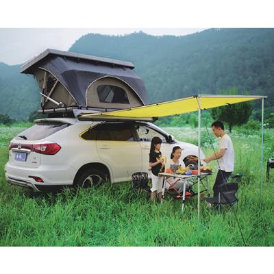 China Extended Type Outdoor Roof Car Side Tent Top Tent Portable 250x200cm Oxford Durable Premium Material for sale