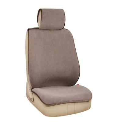 China Brief & Universal Simple Design Velvet Backrest Factory Price Color Car Cushion for sale