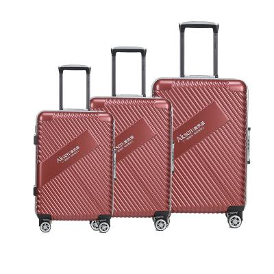 China PC OEM Hard Shell PC TSA Lock Large Suitcases Set To Carry On Travel Classic Luggage Trolleys Firm Sets for sale