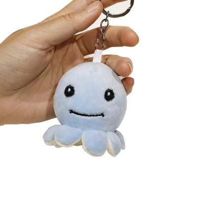 China Wholesale Octopus Plush Stuffed Animal Key Chain For Decoration Octopus Sea Animal Plush Stuffed Toy Pendant Mini Key Chain For Souvenir for sale