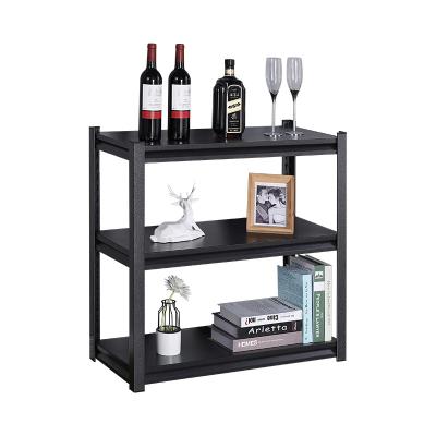 China Modern New Design Fashion Hot Sale Boltless Shelves Black rack metal shelf for sale