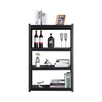 China Modern Fashion Hot Sale Boltless Shelves Black five-layer shelves racking storage for sale