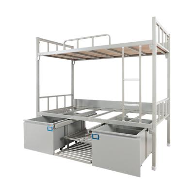 China Adjustable (other) dormitory furniture high grade quality material dormitory bunk bed steel furniture for sale for sale