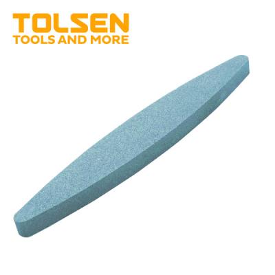 China Sharpening Stones TOLSEN 32048 230mm 120 Grit Oval Shape Sharpening Stones for sale