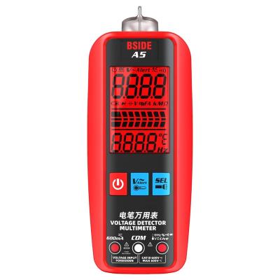 China Wholesale intelligent multimeter A5 Automatic range portable voltage and current tester Voltmeter digital multimeter A5 for sale