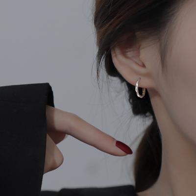 China 2022 new career button ear button minority design fashion element earring female office/ear stud high-grade sense earrings for sale