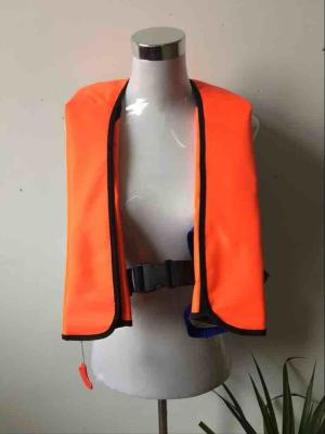 China 300D Oxford with PU coating Inflatable life jacket for sale