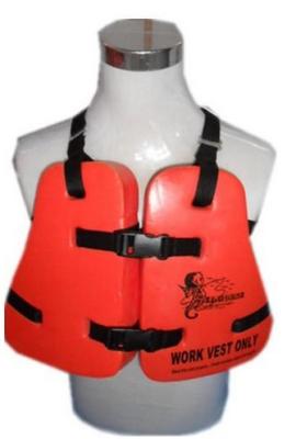 China 3 PCS EVA LIFE JACKET > 120N for Petroleum use JYX-E1063 for sale