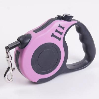 China Retractable leash Nylon automatic retractable pet leash pet supplies for sale