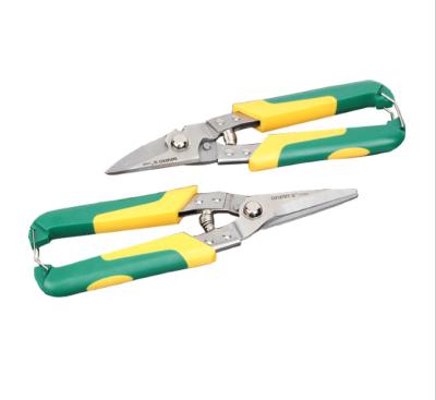 China Powerful Multifunctional Durable Industrial Shears Iron Sheet Shears Keel Scissors Tin Snip For Cutting for sale