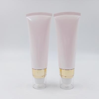 China 30ml 2oz 50ml Tube 30ml 2oz 50ml Cosmetic Eco-Friendly Plastic PE Pump Airless BB Pump Cosmetic Packaging CC Cream Tube For Sunscreen Beauty Balm for sale