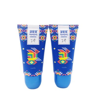 China Baby 50ml Plastic Body Squeeze HDPE Cosmetic Empty Lotion Tubes For Personal Care Pack Custom Size Soft Tubes for sale