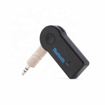 China Receiver aux. Wireless Mini Car Wireless Receiver 3.5mm Handsfree Car Adapter for sale