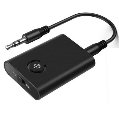 China Hot Sales 5.0 Handsfree Transmitter and Aux Adapter. wireless receiver 2-in-1 3.5mm audio for sale